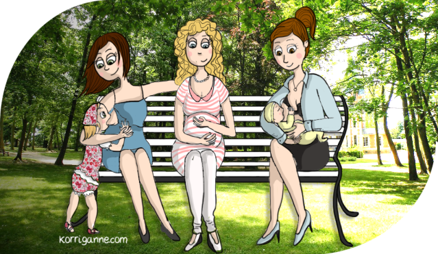 allaiter les pieds sur terre banniere