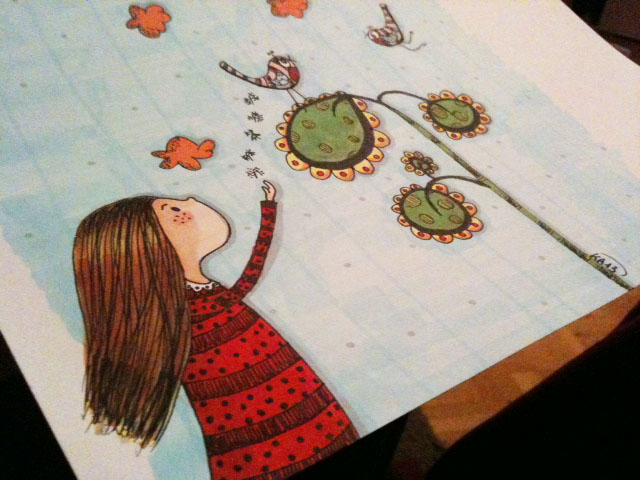 petite fille oiseau 1