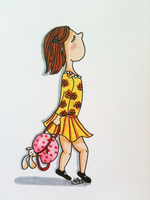 petite fille rentrée