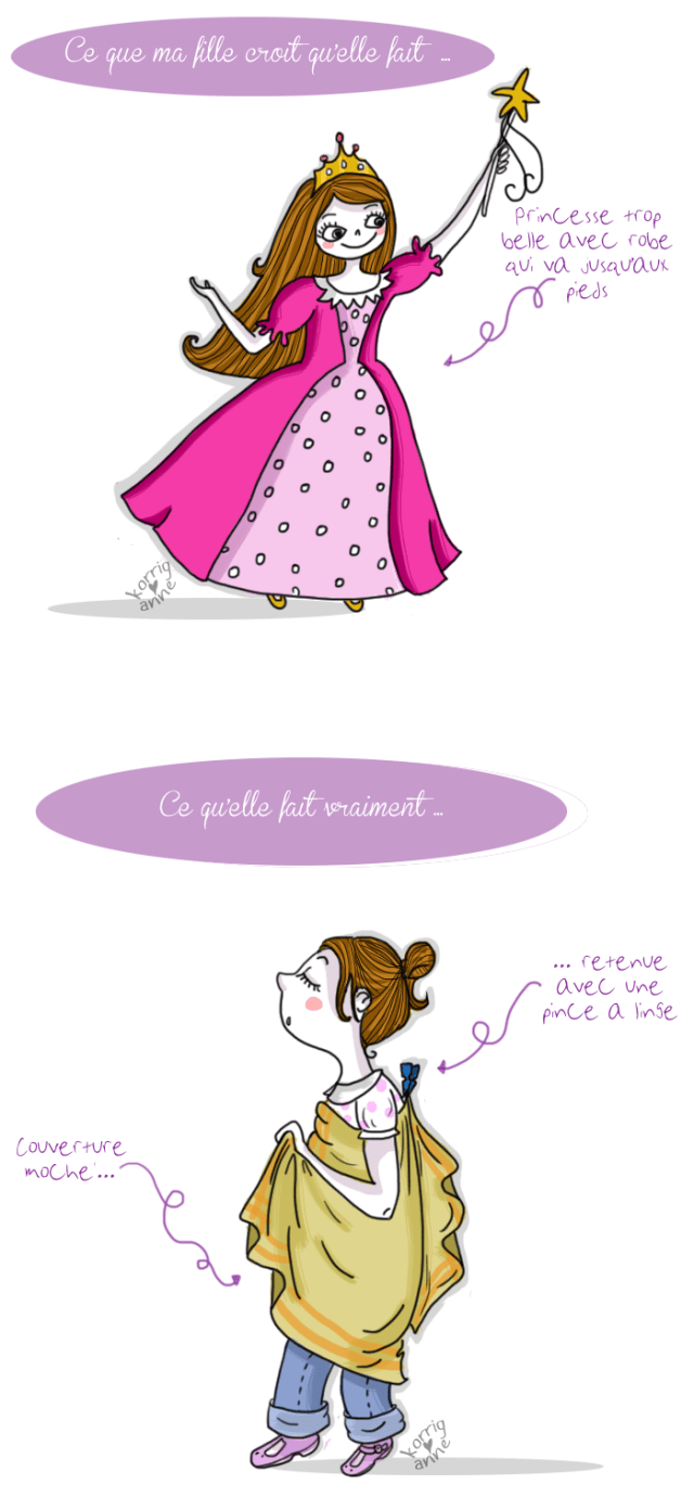 petite fille princesse